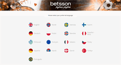 Desktop Screenshot of casino.betsson.com